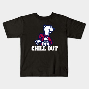 Chill Out Cute Polar Bear Kids T-Shirt